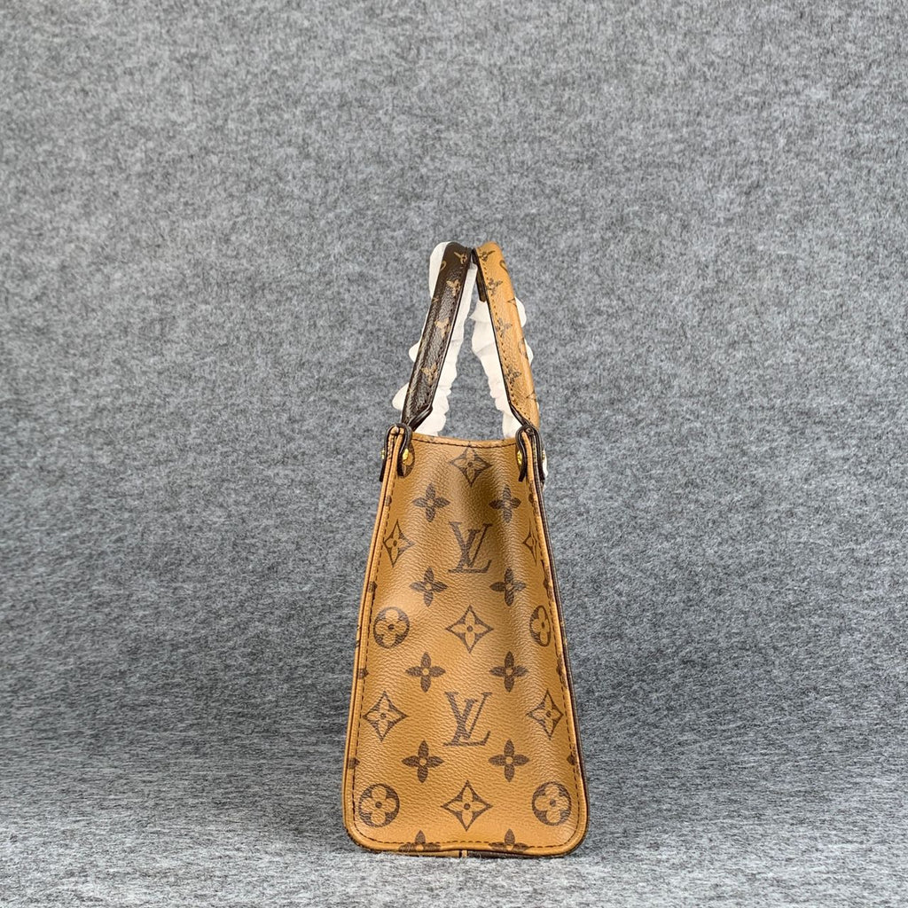 LV ONTHEGO GM  GIANT REVERSE BROWN