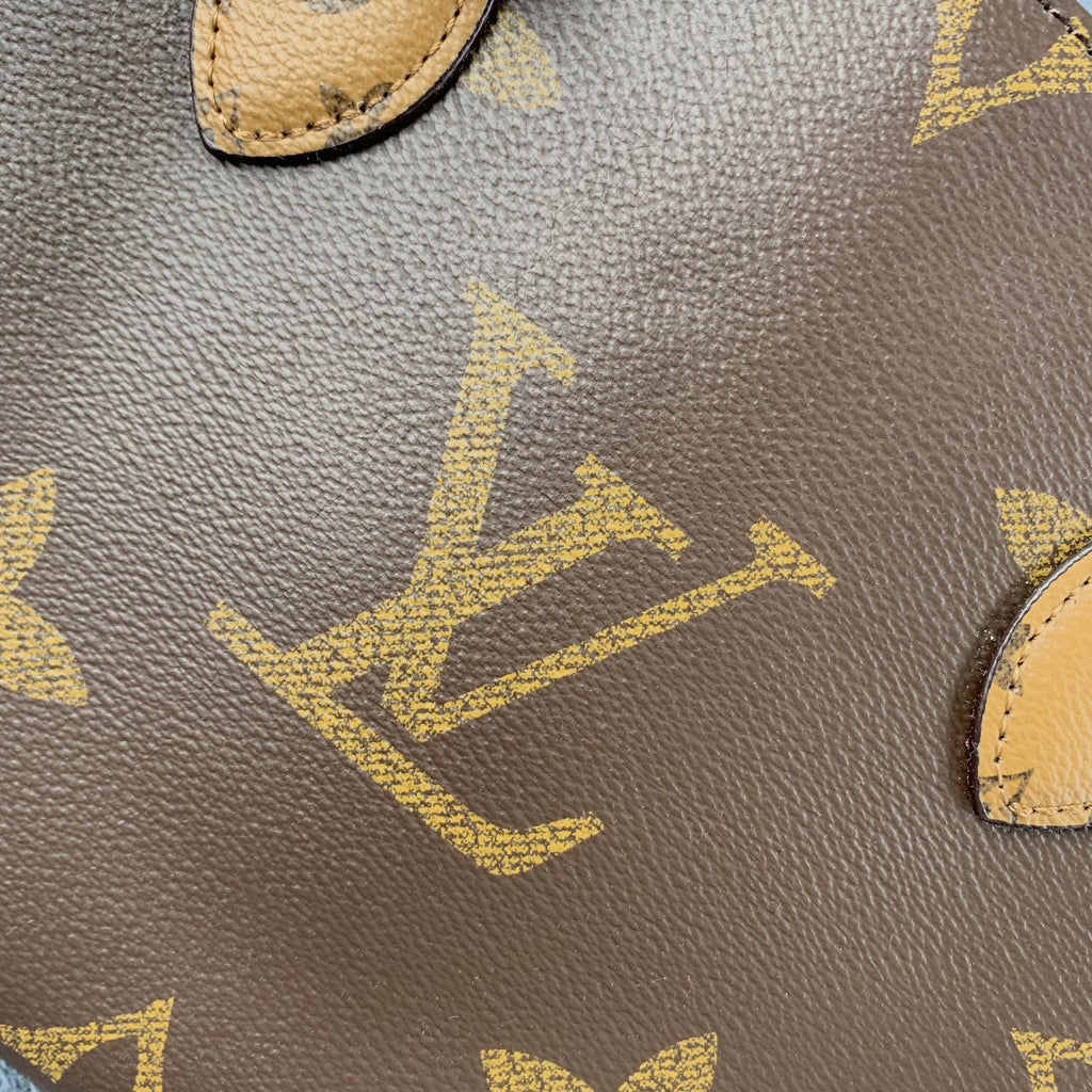 LV ONTHEGO GM  GIANT REVERSE BROWN