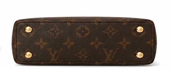LV Mini Monogram Top Handle Satchel – Brown/Red