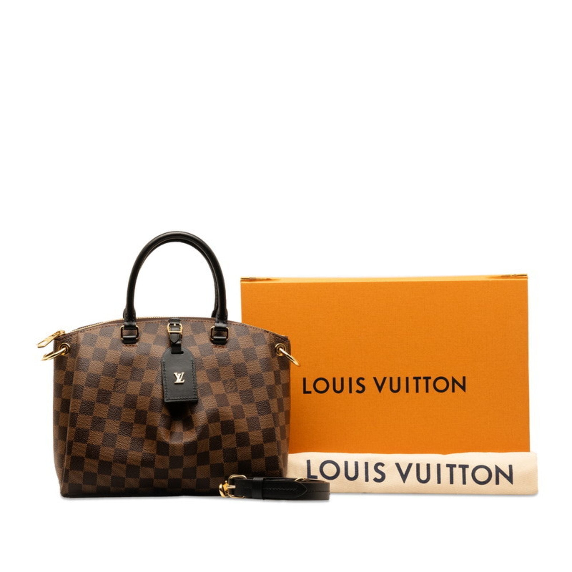 Louis Vuitton  Pvc Leather Handbag Shoulder Bag