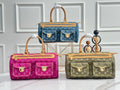 LV Boston Denim Handbag