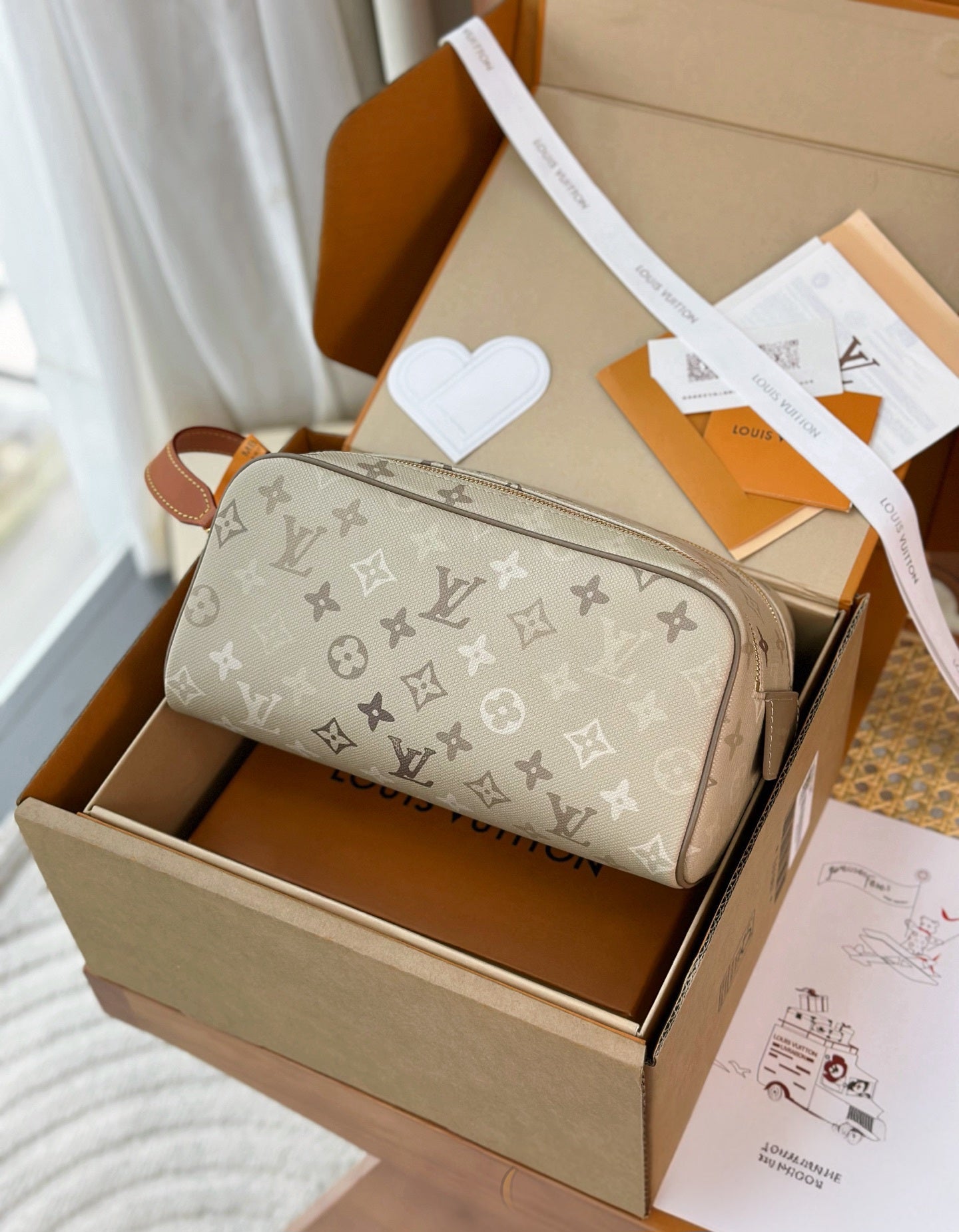 LV Dopp Kit Toiletry Bag