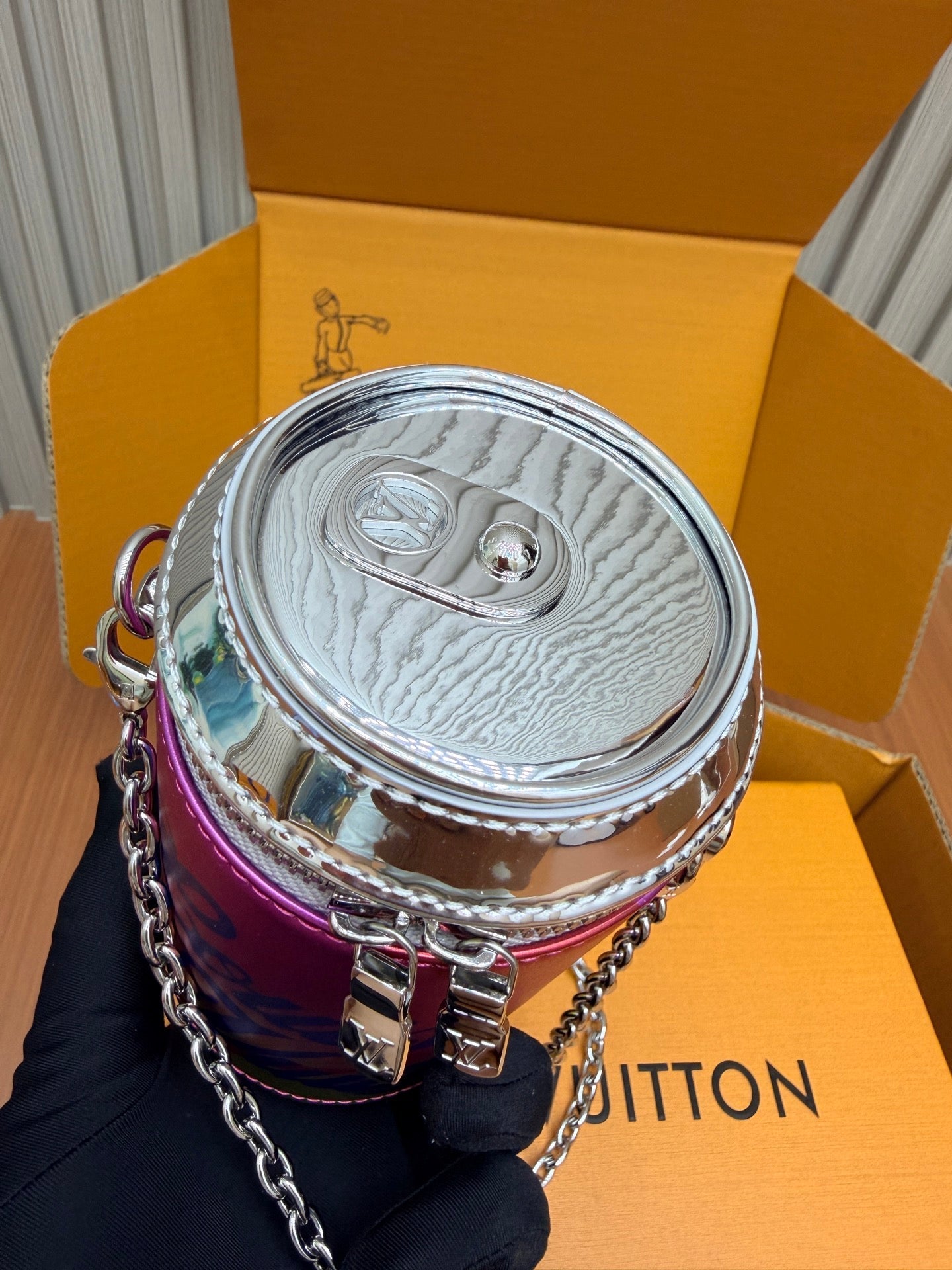 LV Soda Bottle Shoulder Bag