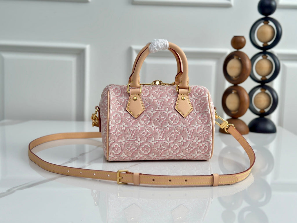 LV 20 Jacquard Handbag