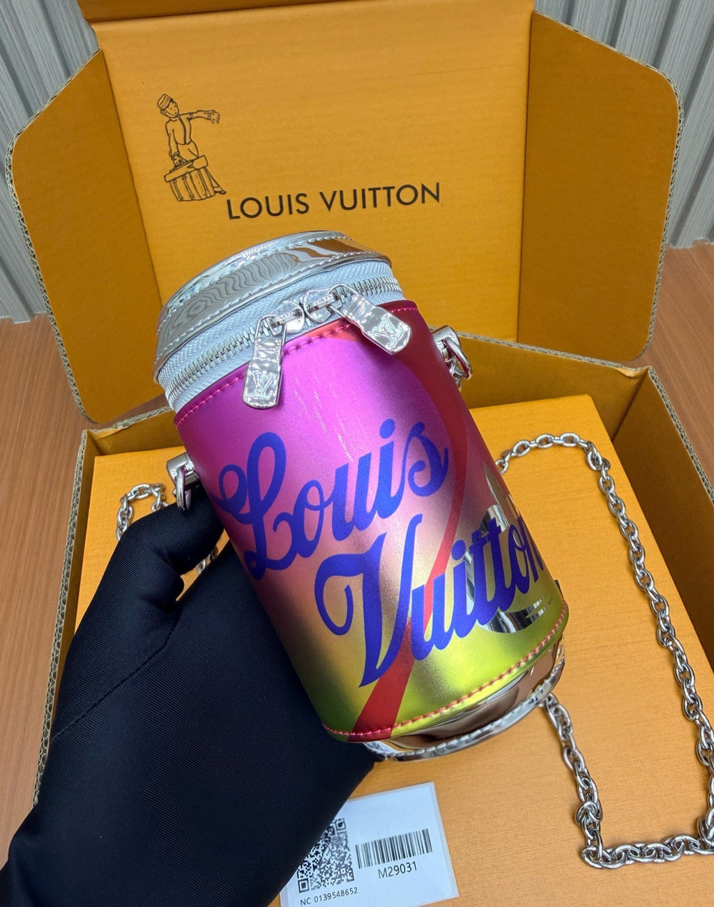 LV Soda Bottle Shoulder Bag